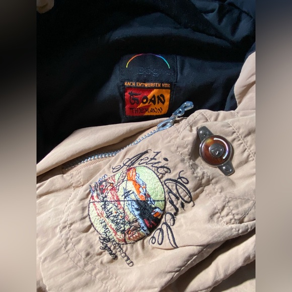 BOGNER SKI JUMPSUIT WOMENS NEUTRAL BELTED BODYCON RETRO SKI SUIT SMALL - Picture 2 of 14